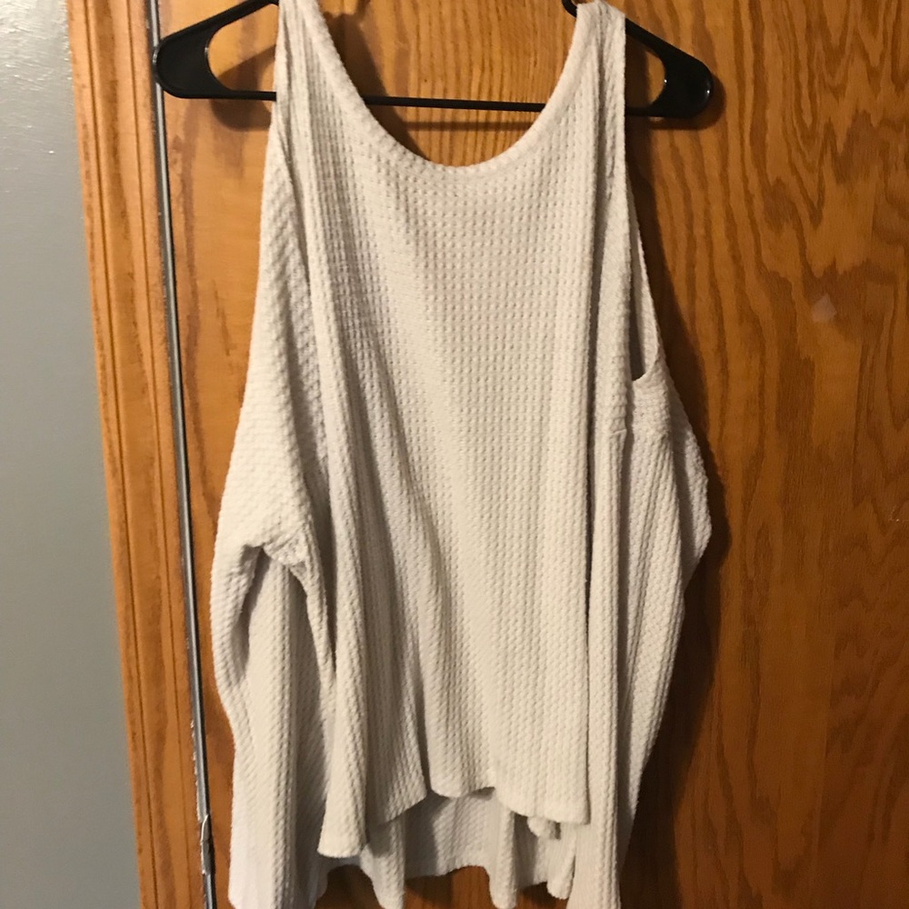 American Eagle Soft & Sexy Open Shoulder Sweater